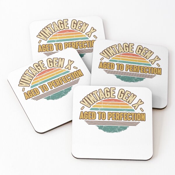 Item preview, Vintage Gen X Aged to Perfection Funny Retro designed and sold by LuxeGraphix.