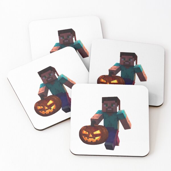 Item preview, Minecraft STEVE Halloween Art Print | Creepy Pixel Art Poster | Spooky Gaming Wall Decor | Perfect Gift for Gamers & Halloween Fans designed and sold by Customprinthub1.