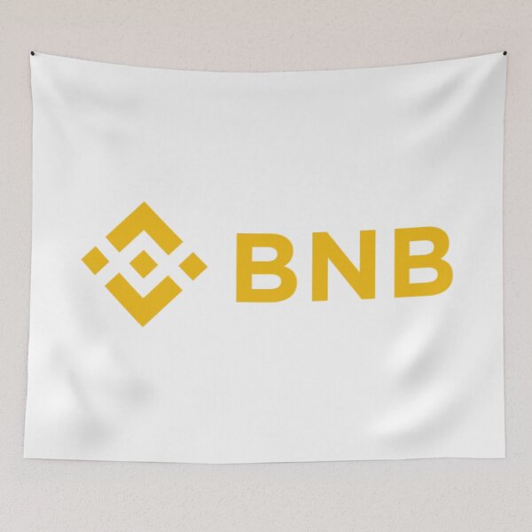 Item preview, BNB Binance Coin Logo Wordmark designed and sold by LouLabeau.
