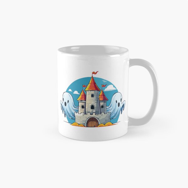 Item preview, Halloween haunted castle with spooky ghosts, spooky house and ghost designed and sold by Danler.
