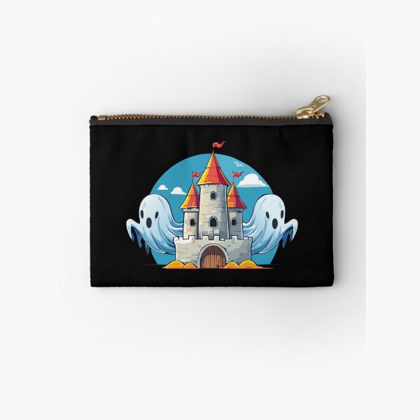 Item preview, Halloween haunted castle with spooky ghosts, spooky house and ghost designed and sold by Danler.