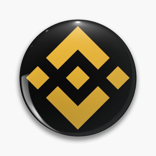 Item preview, BNB Binance Coin Icon Bold Yellow designed and sold by LouLabeau.