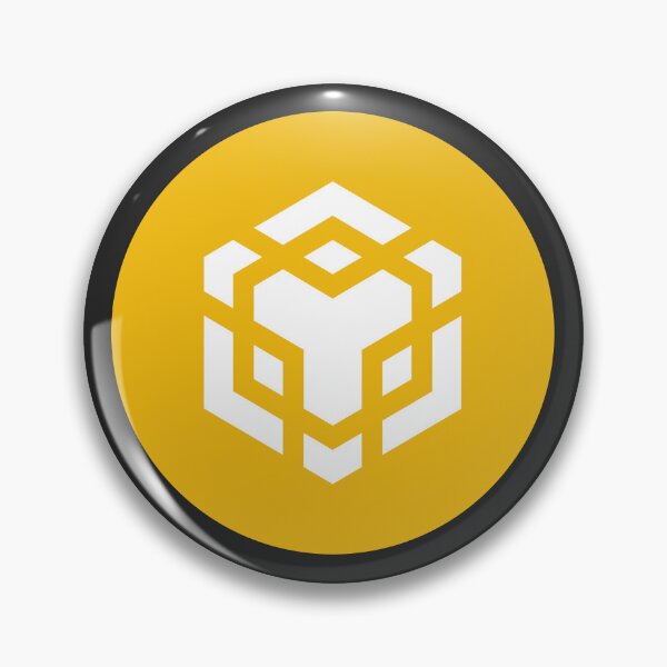 Item preview, BNB Binance Coin Bold Yellow Cube designed and sold by LouLabeau.