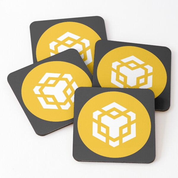 Item preview, BNB Binance Coin Bold Yellow Cube designed and sold by LouLabeau.