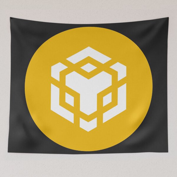 Item preview, BNB Binance Coin Bold Yellow Cube designed and sold by LouLabeau.