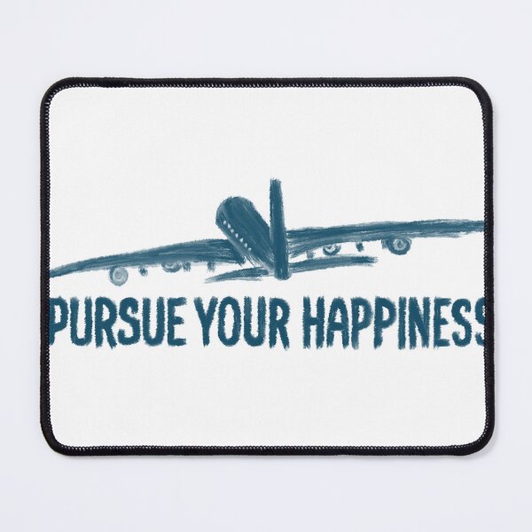 Item preview, Adventure Travel Quote with Airplane Silhouette designed and sold by CivilOrangeDesigns.