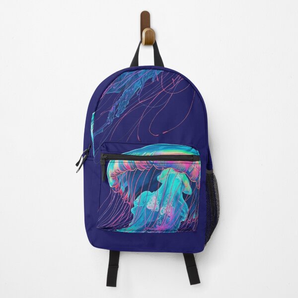 Item preview, Neon Dream Jellies | Iridescent Psychedelic Jellyfish Art designed and sold by Caira-Design.