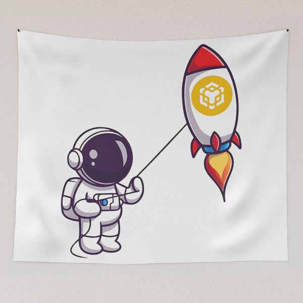 Item preview, BNB Astronaut Rocket Blast Off designed and sold by LouLabeau.