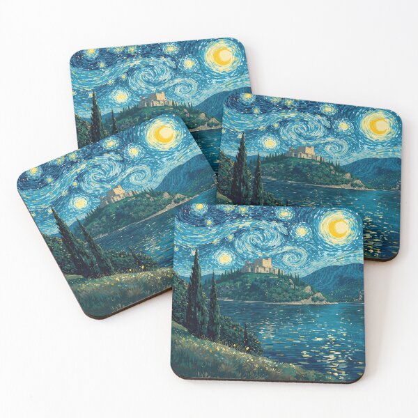 Item preview, Bolsena - Starry Night designed and sold by JessArty ⭐⭐⭐⭐⭐.