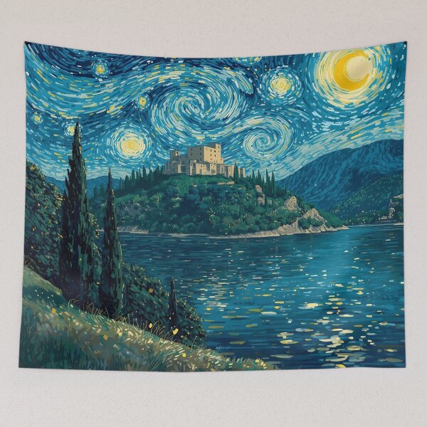 Item preview, Bolsena - Starry Night designed and sold by JessArty ⭐⭐⭐⭐⭐.