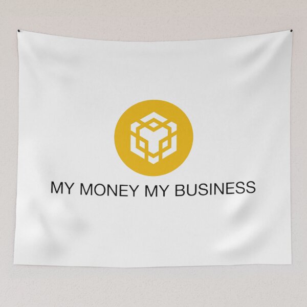 Item preview, My Money My Business BNB Icon designed and sold by LouLabeau.