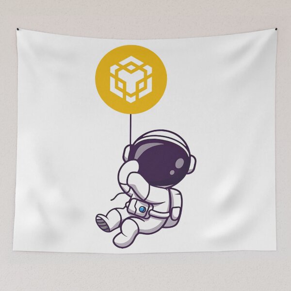 Item preview, BNB Astronaut Holding Balloon designed and sold by LouLabeau.
