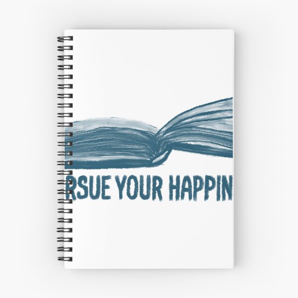 Item preview, Book Lover Quote Pursue Your Happiness Design designed and sold by CivilOrangeDesigns.