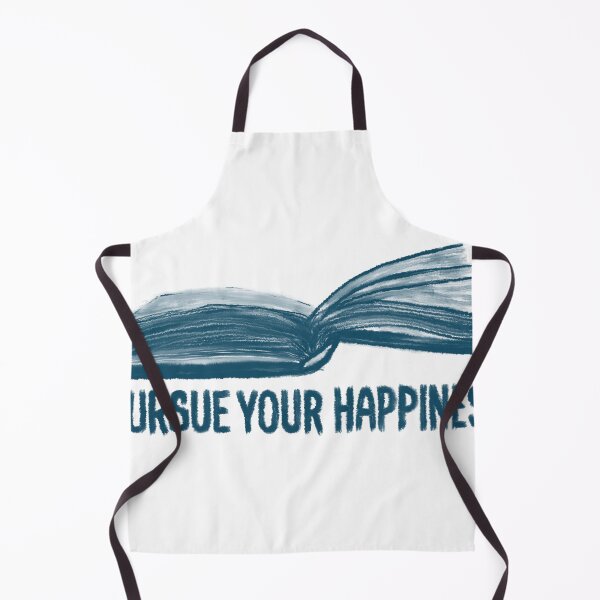 Item preview, Book Lover Quote Pursue Your Happiness Design designed and sold by CivilOrangeDesigns.