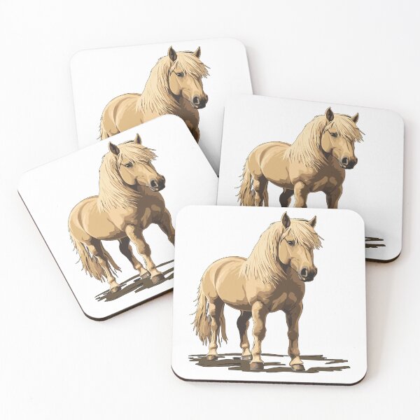 Item preview, Fjord horse designed and sold by VibeWorksByM.