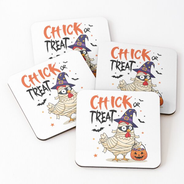 Item preview, Chick or Treat - Halloween Mummy Chicken designed and sold by MuniraWearify.