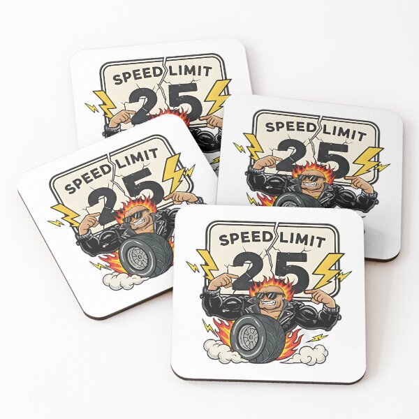 Item preview, Speed Limit 25 Funny Racing Car Humor Birthday Age Design For Drivers Motor Fans And Speed Lovers designed and sold by ArtDesignTp.