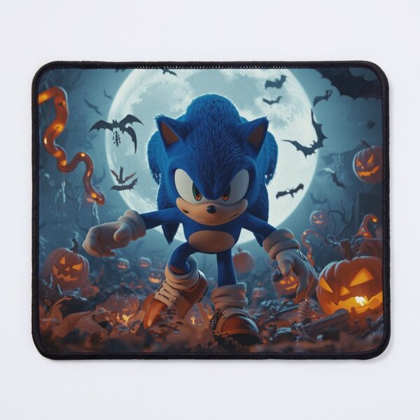 Item preview, Sonic Halloween Art Print | Spooky Speedster Poster | Halloween Gamer Wall Decor | Perfect Gift for Sonic Fans & Trick-or-Treat Lovers designed and sold by Customprinthub1.