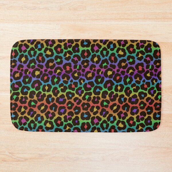 Item preview, Rainbow Leopard Print Pattern - Colorful Animal Spots designed and sold by velvetearth.