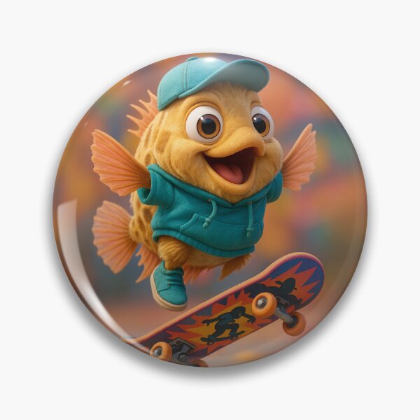 Item preview, Skater John Dory Fish designed and sold by Sillytoe.