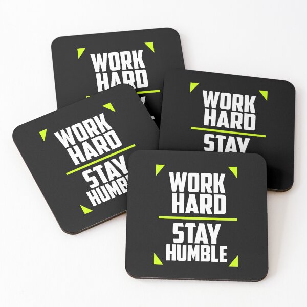 Item preview, Work Hard Stay Humble designed and sold by TheFineShirt.