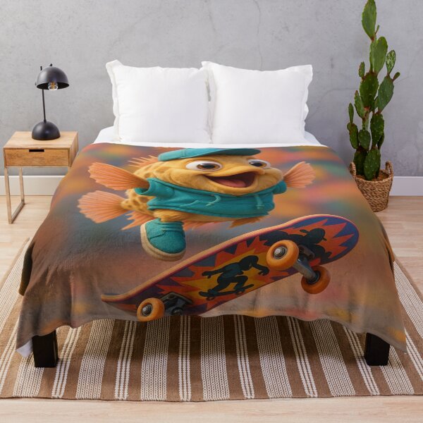Item preview, Skater John Dory Fish designed and sold by Sillytoe.