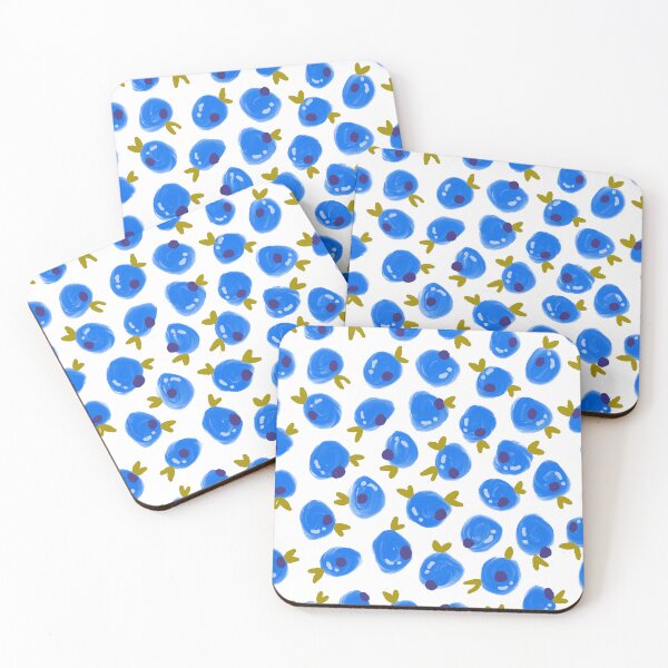 Item preview, Fresh Small Blueberries Pattern designed and sold by Farissa Designs.
