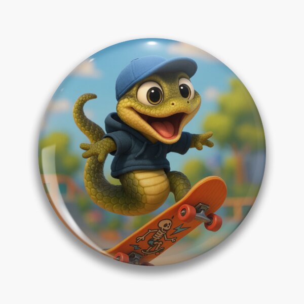Item preview, Skater Keelback Snake designed and sold by Sillytoe.