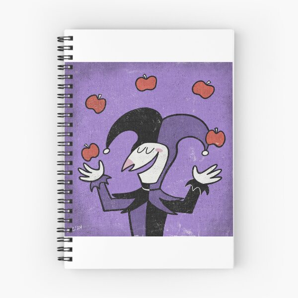 Item preview, Medieval Jester Juggling Apples  designed and sold by BeckyLCartoons.