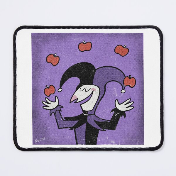 Item preview, Medieval Jester Juggling Apples  designed and sold by BeckyLCartoons.