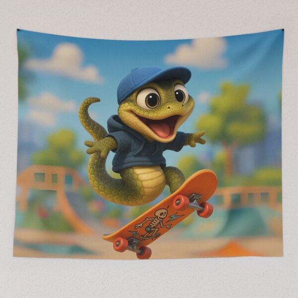 Item preview, Skater Keelback Snake designed and sold by Sillytoe.