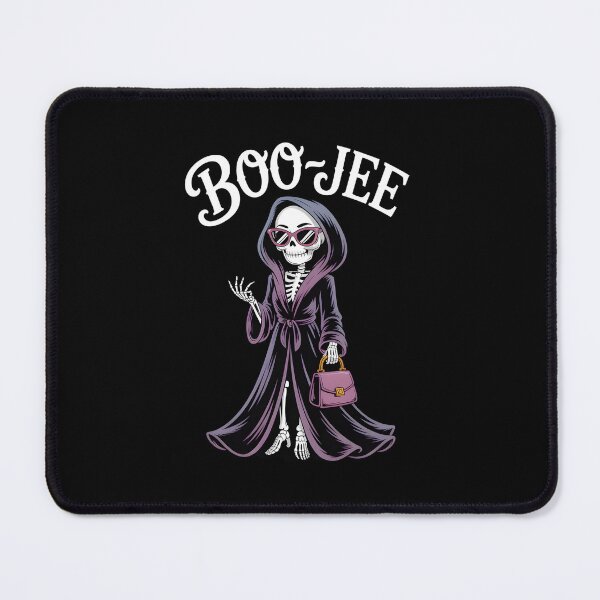 Item preview, Boo-Jee Boujee October Vibes Ghost Skeleton Halloween Queen designed and sold by RosCraft.