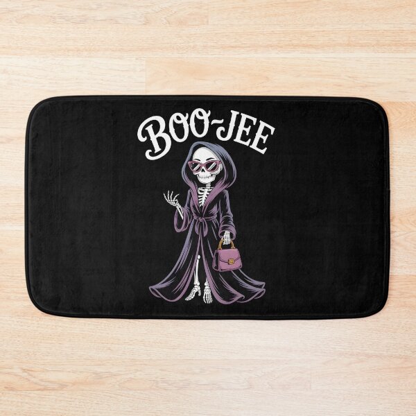 Item preview, Boo-Jee Boujee October Vibes Ghost Skeleton Halloween Queen designed and sold by RosCraft.