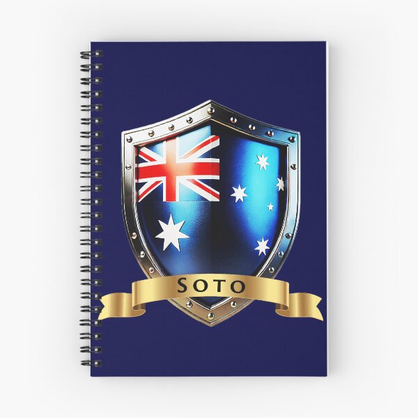 Item preview, Soto Family Australia Shield, Heritage Crest of Honour designed and sold by Highlandkings.