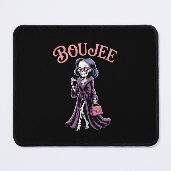 Item preview, Boujee October Vibes Ghost Skeleton Halloween Queen designed and sold by RosCraft.