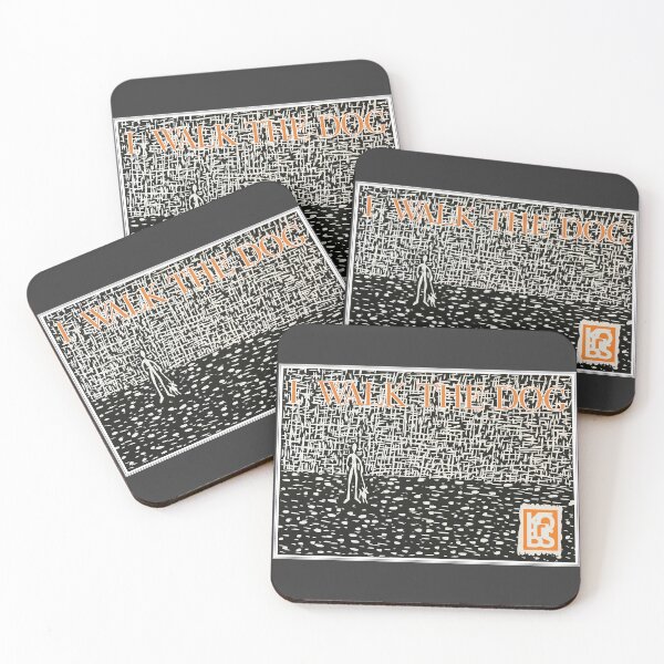 Item preview, I WALK THE DOG designed and sold by rkobsStudio.