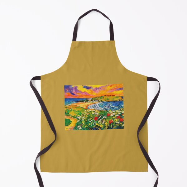 Item preview, Burgh Island(Watercolour + AI) designed and sold by artsmeow.