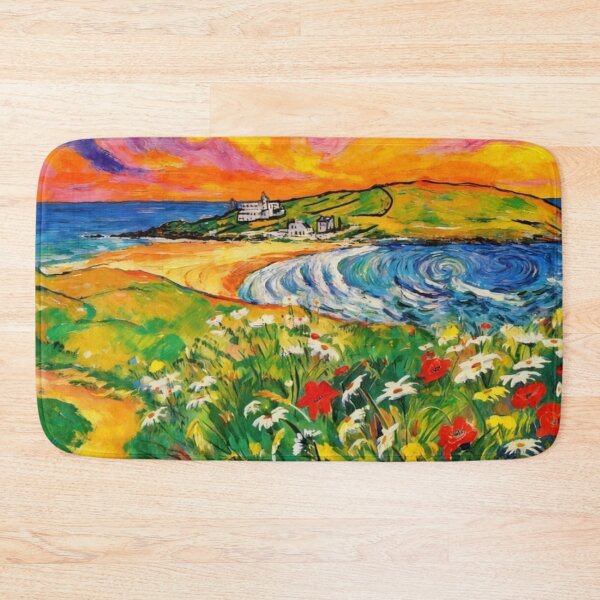 Item preview, Burgh Island(Watercolour + AI) designed and sold by artsmeow.