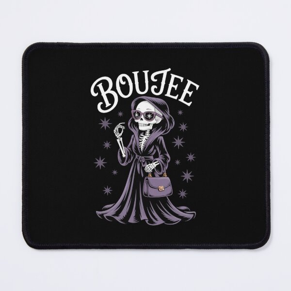 Item preview, Boujee October Vibes Ghost Skeleton Halloween Queen designed and sold by RosCraft.