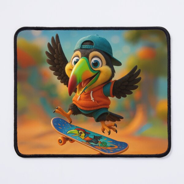 Item preview, Skater Keel-Billed Toucan designed and sold by Sillytoe.