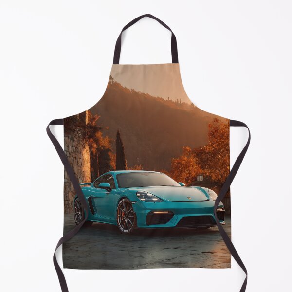 Item preview, Sports Car Pop Art Painting Porsche 718 Cayman GT4 designed and sold by AutoPopStudio.