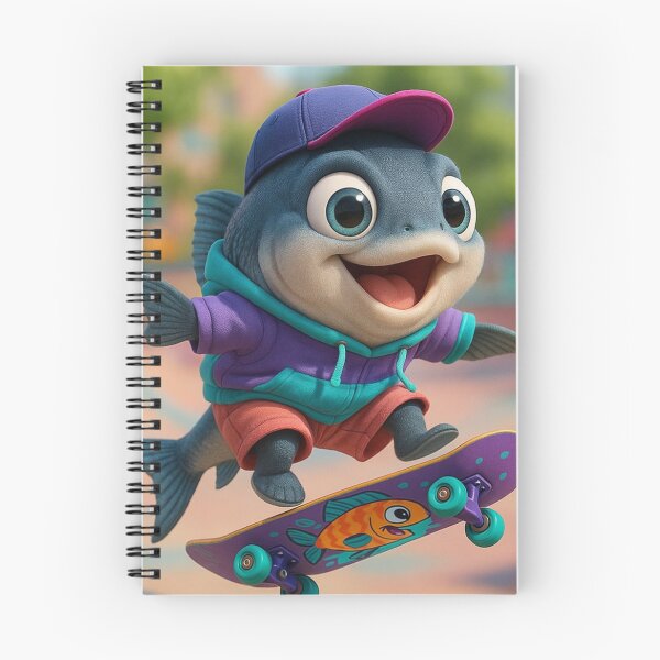 Item preview, Skater King Mackerel Fish designed and sold by Sillytoe.