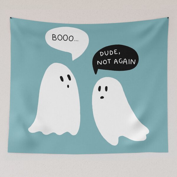 Item preview, boo ghost, dude, not again designed and sold by Adelbe.