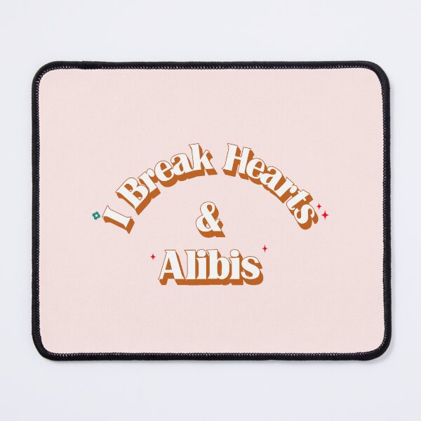 Item preview, I Break Hearts and Alibis - crime writer  designed and sold by TaurusC95.