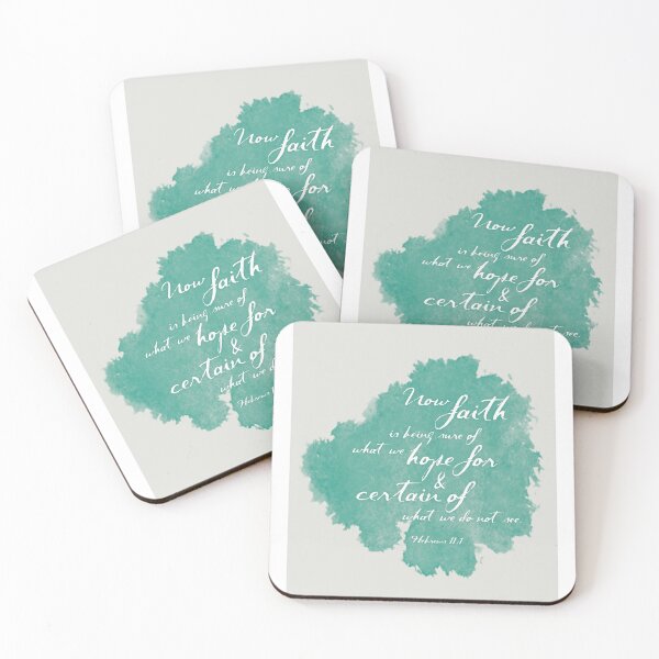 Item preview, Faith Hope and Certainty Hebrews 11:1 Design designed and sold by CivilOrangeDesigns.