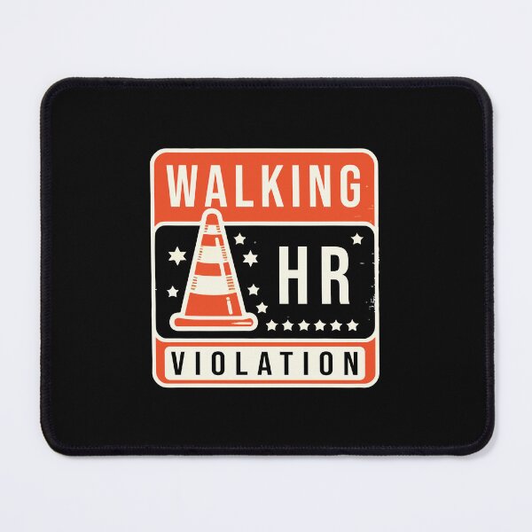 Item preview, Walking HR Violation // White Humor designed and sold by Scaryzz.