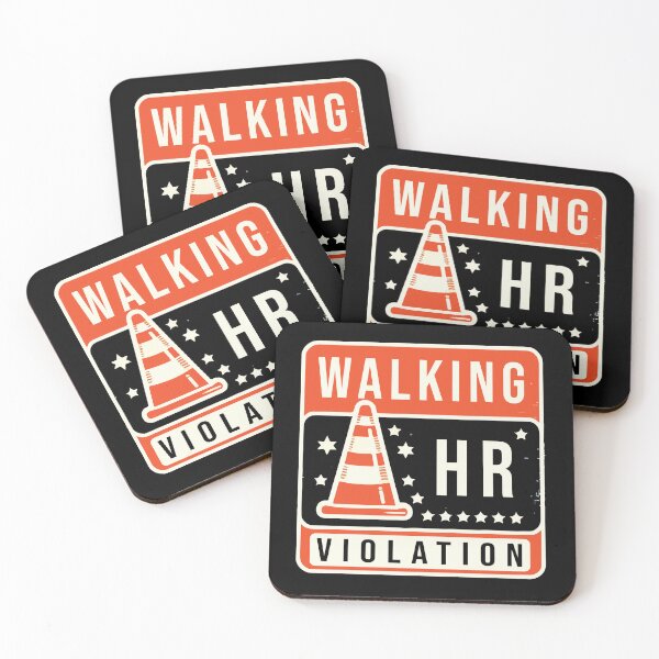 Item preview, Walking HR Violation // White Humor designed and sold by Scaryzz.