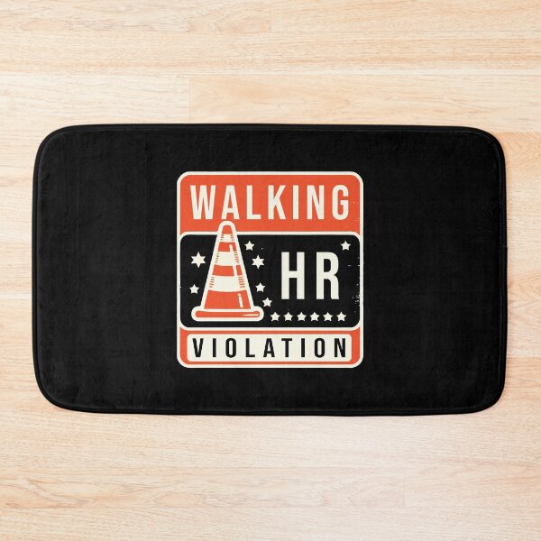Item preview, Walking HR Violation // White Humor designed and sold by Scaryzz.