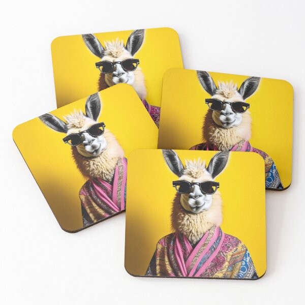 Item preview, Graphic Art Seraphina the Lama designed and sold by Art Crea Nova.