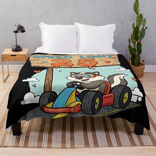 Item preview, Speed Limit 25 Funny Animal Racing Humor Cartoon Skunk Driving Design For Car Lovers And Birthday Fans designed and sold by ArtDesignTp.